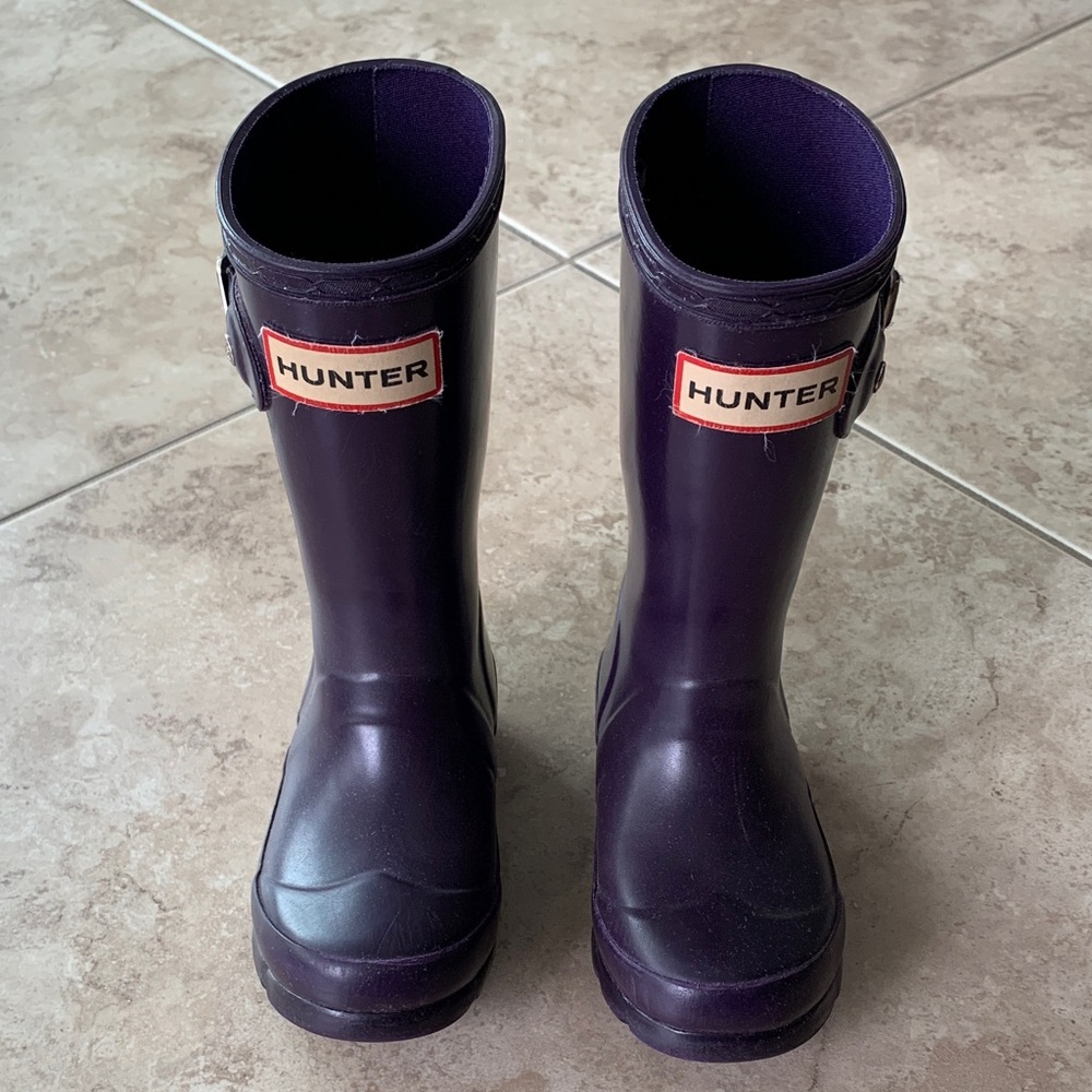 Hunter Rain Boots Toddler Girl Size US 8
